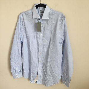 Michael Kors Mens Checkered Square Button Down NWT